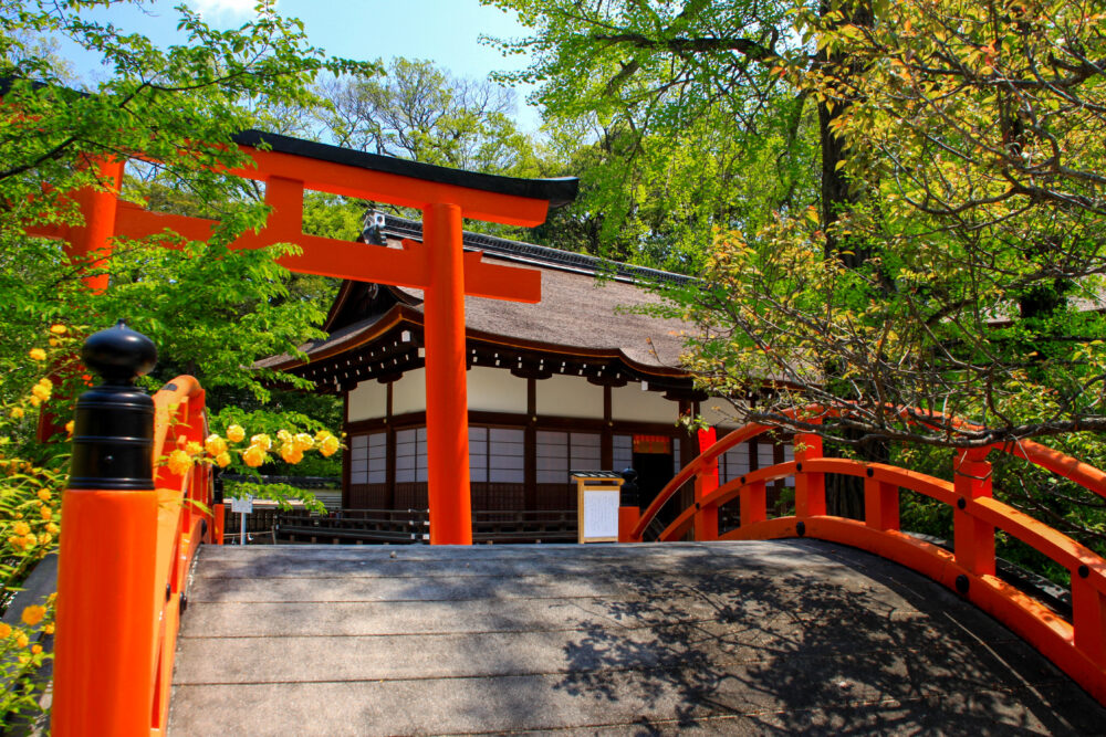 神社の鳥居の画像