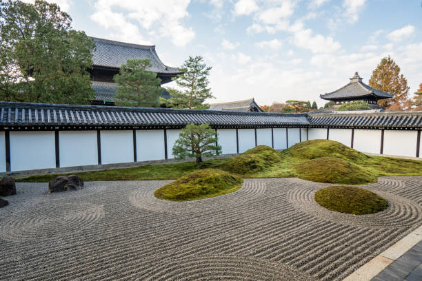 徳府寺 - 庭園 ストックフォトと画像