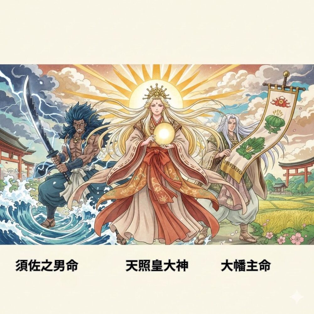 櫛田神社｜3祭神