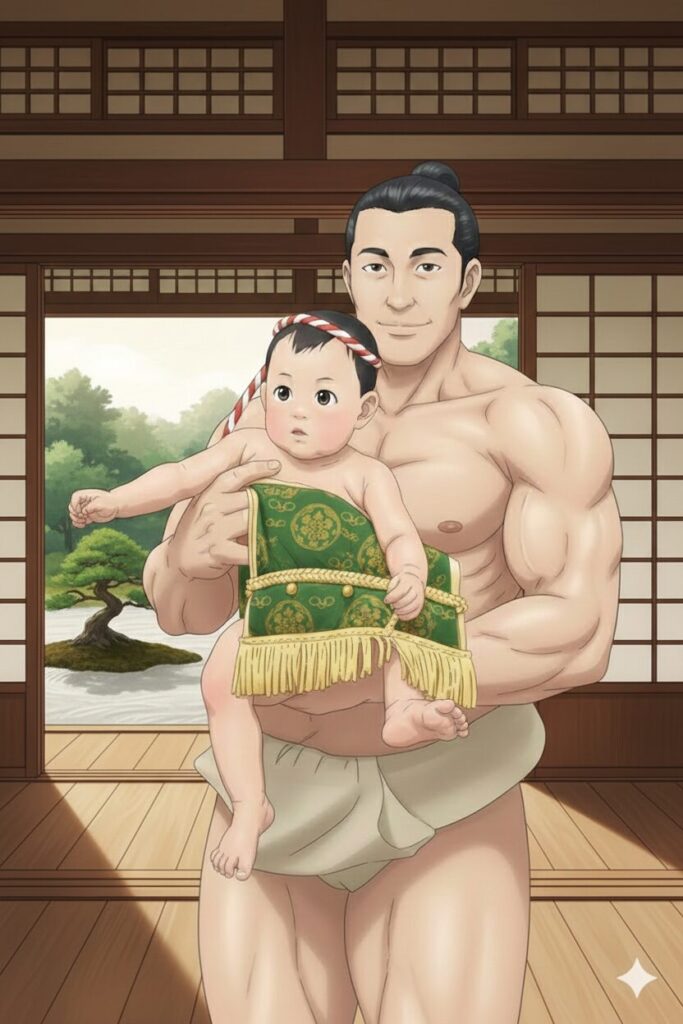 風止まつり（赤ちゃん相撲）